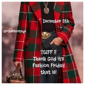 ❌ 12/5 TGIFF! FASHION FRIDAY VINTAGE SHARE GROUP THAT IS!